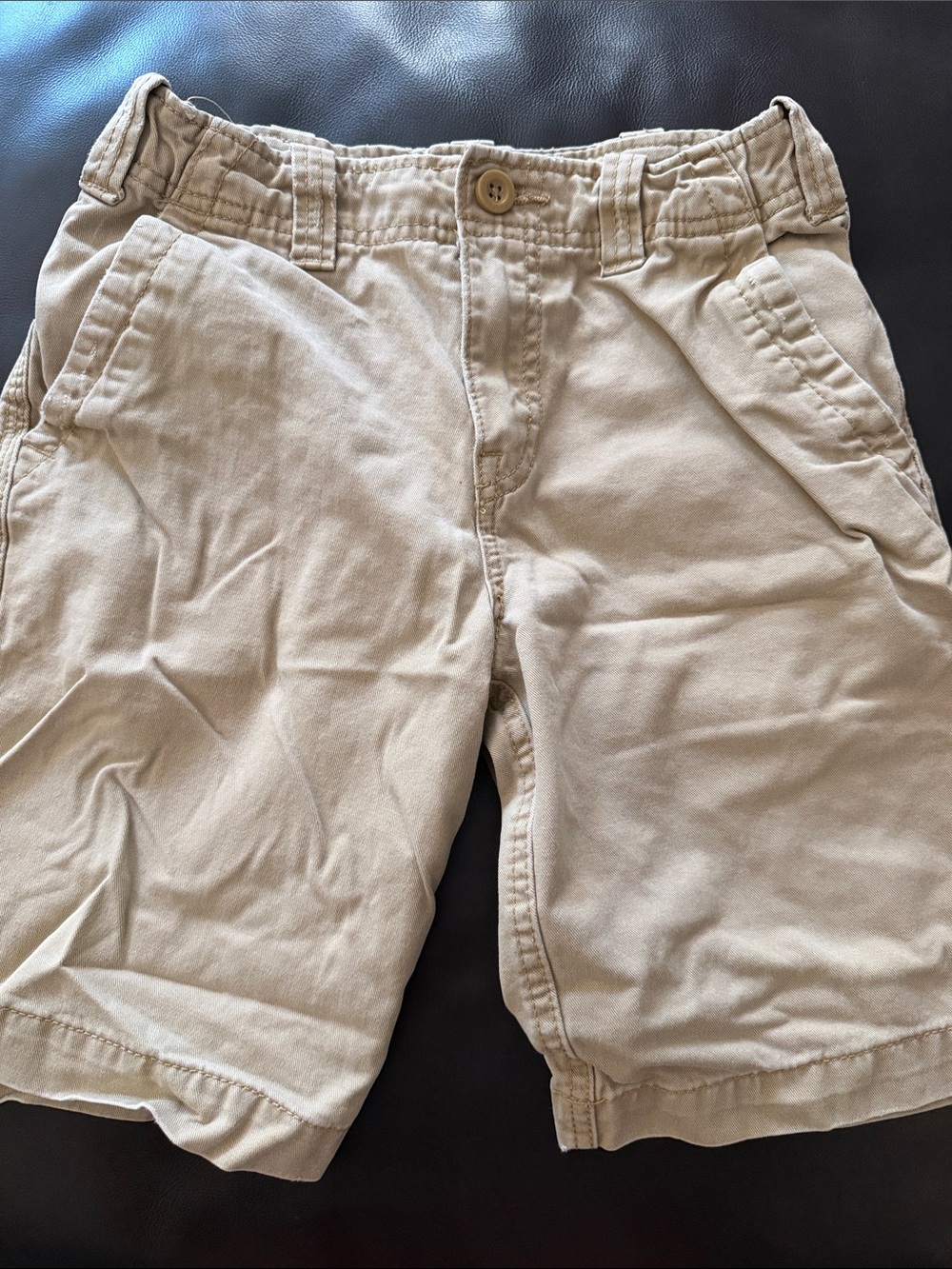 Boys Casual Khaki Shorts - Classic Comfort